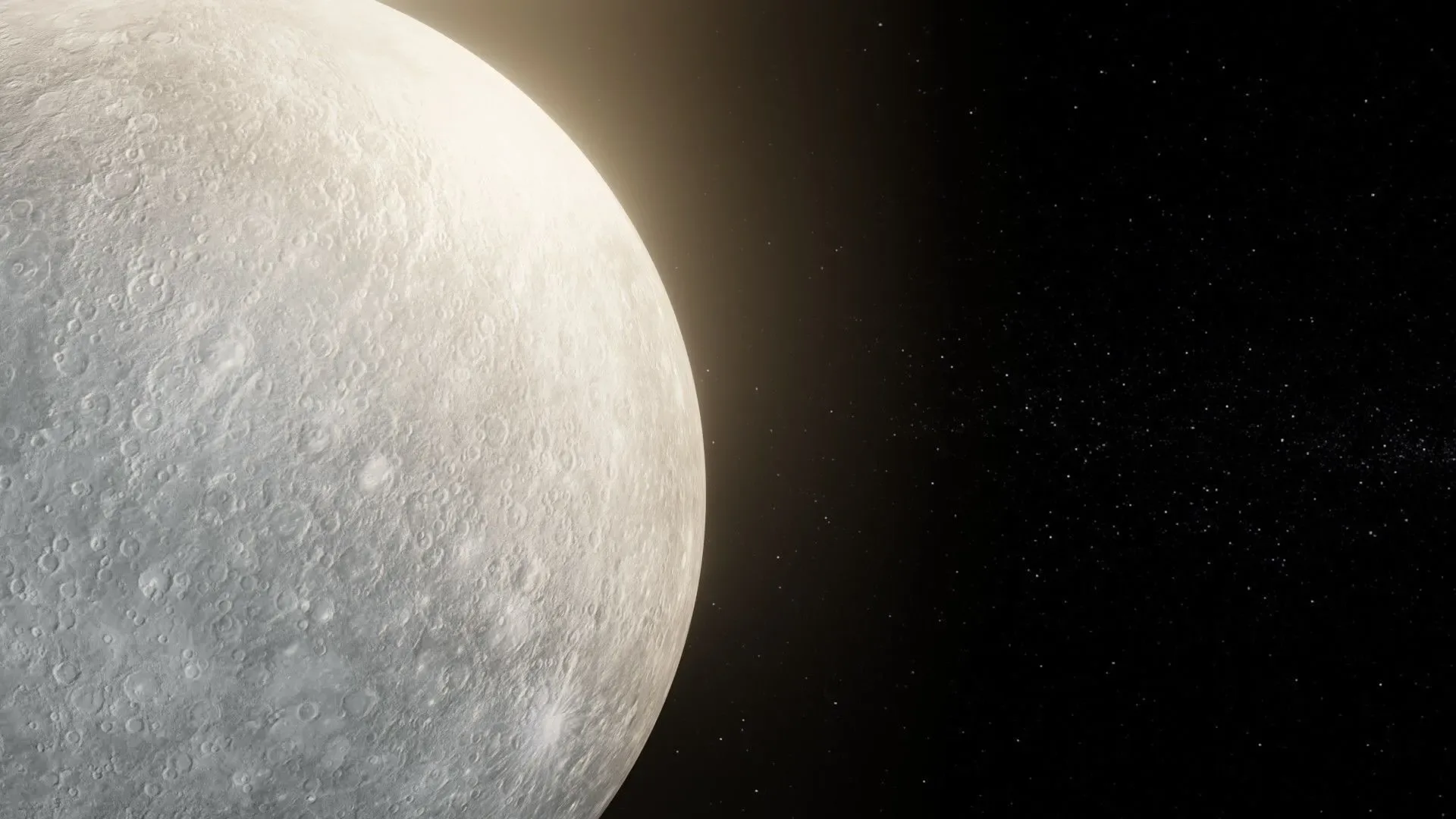 Photorealistic Mercury 8k Textures 3D Model