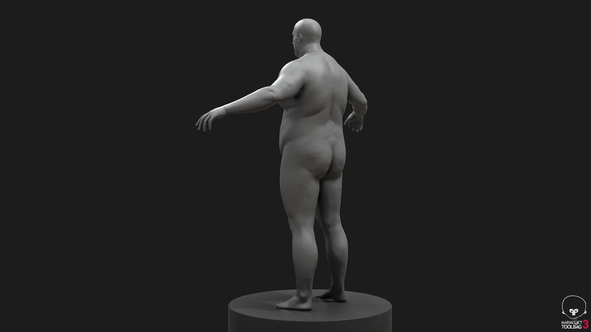 Fat Man Body Basemesh