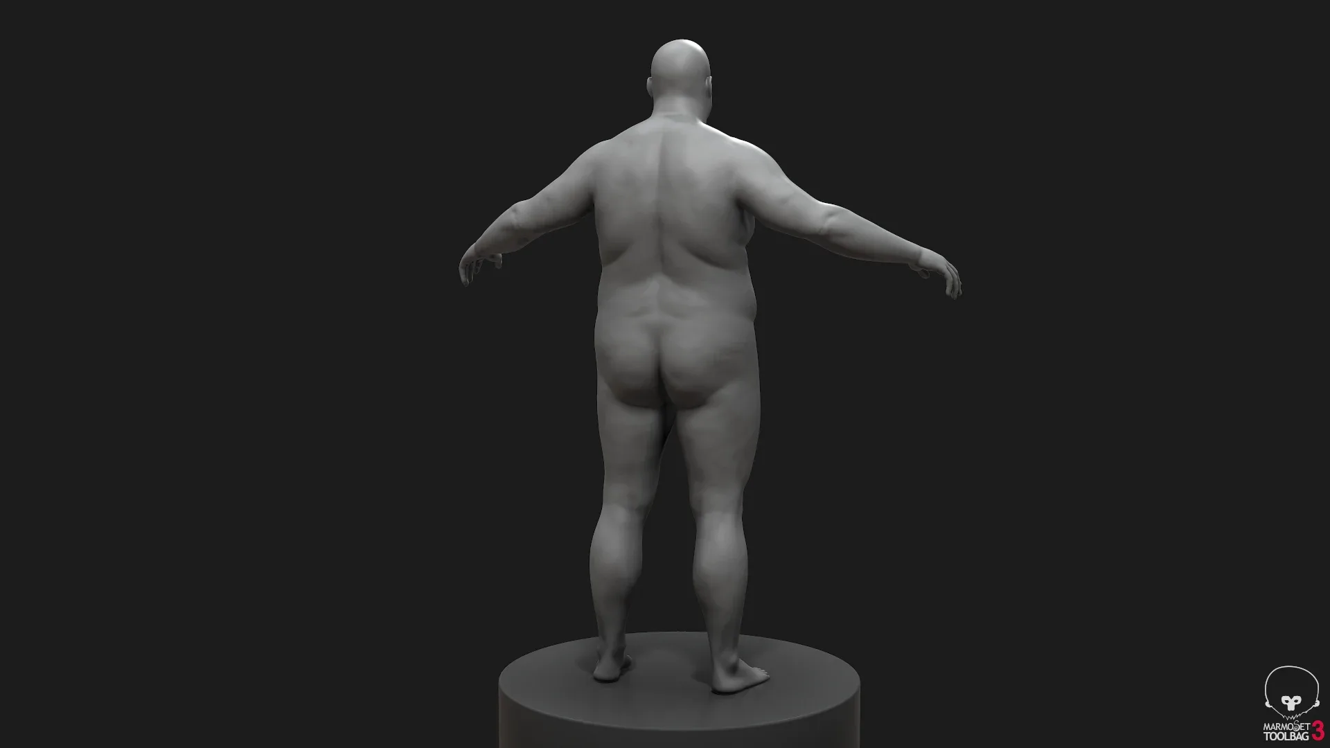 Fat Man Body Basemesh