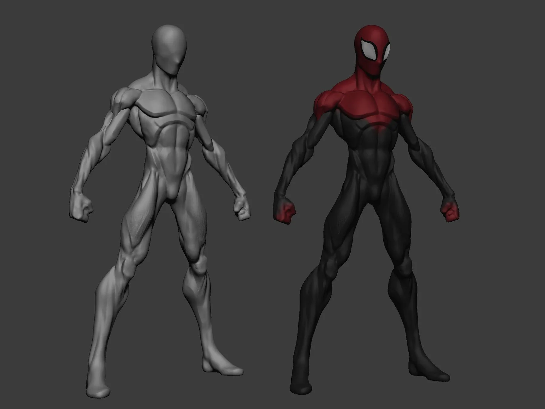 Stylized Basebody Male (Sketch)