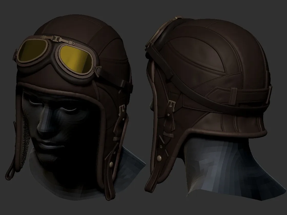 Aviator Helmet +Lents