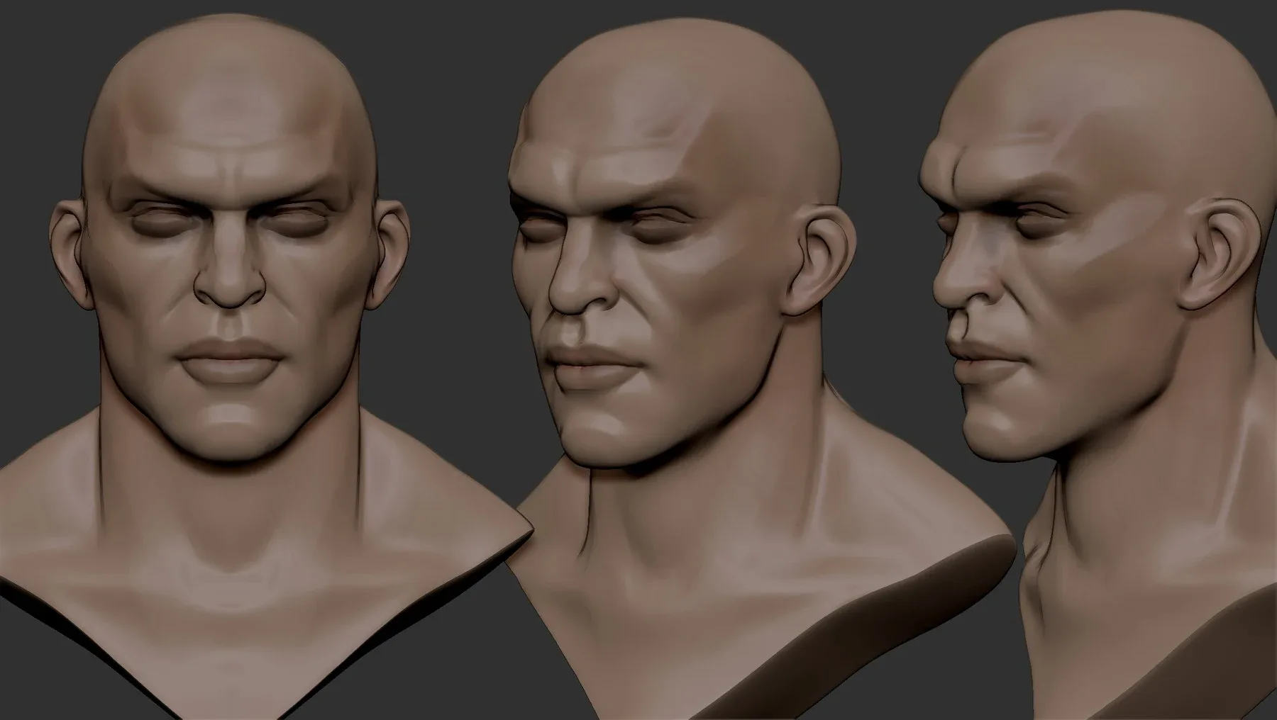 stylized head male5