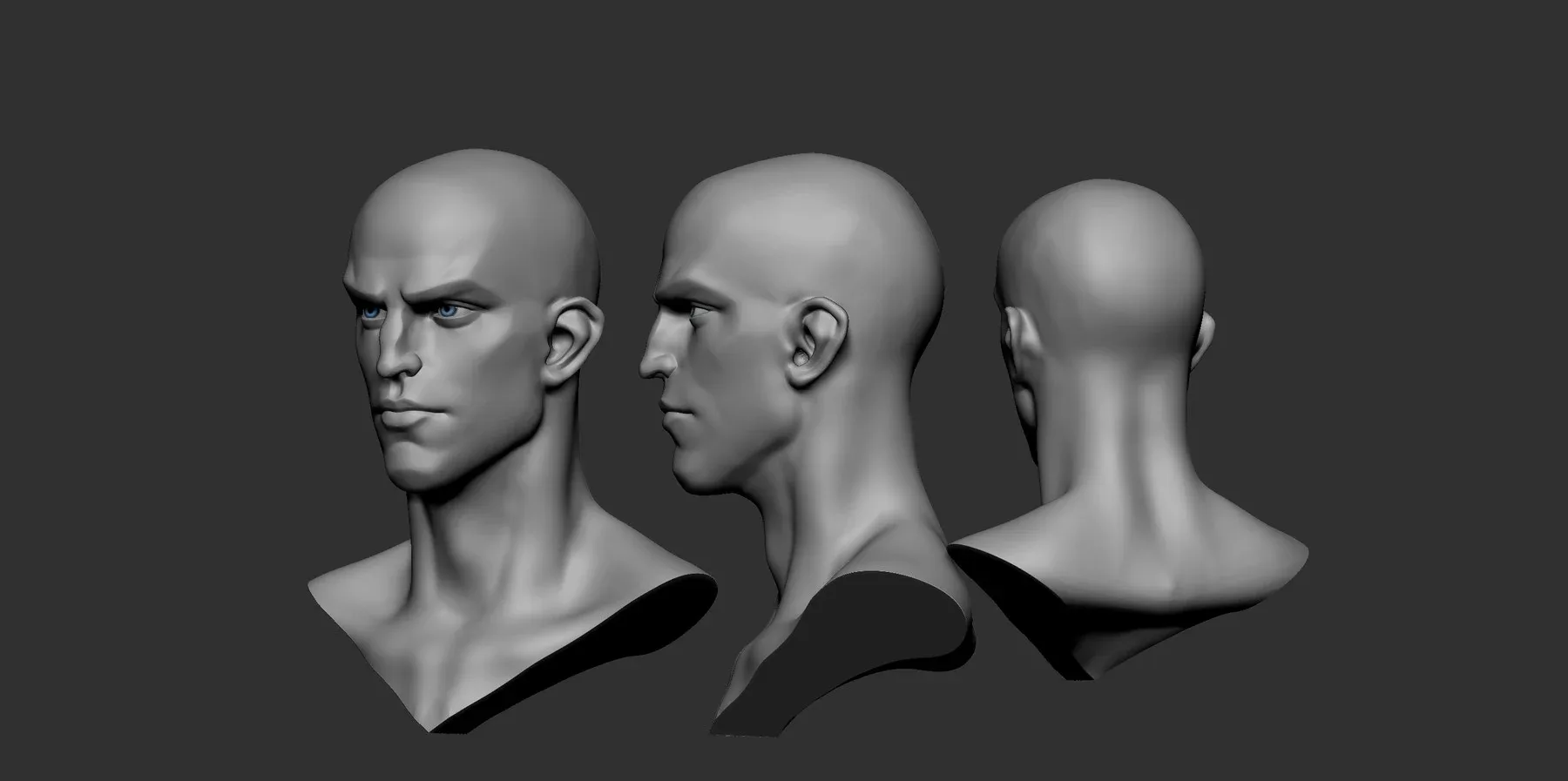 head stylized male7