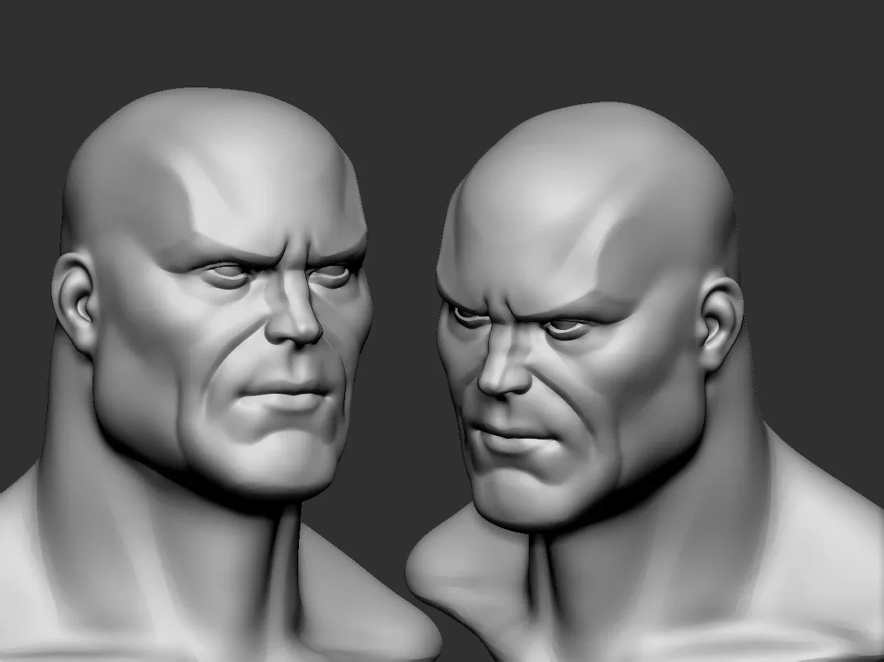 Hero basemesh head