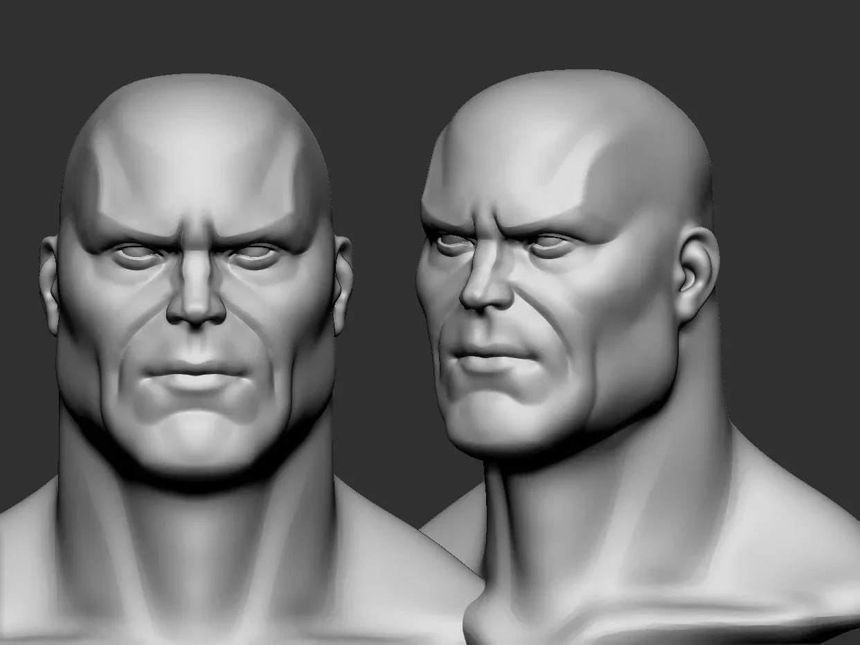 Hero basemesh head