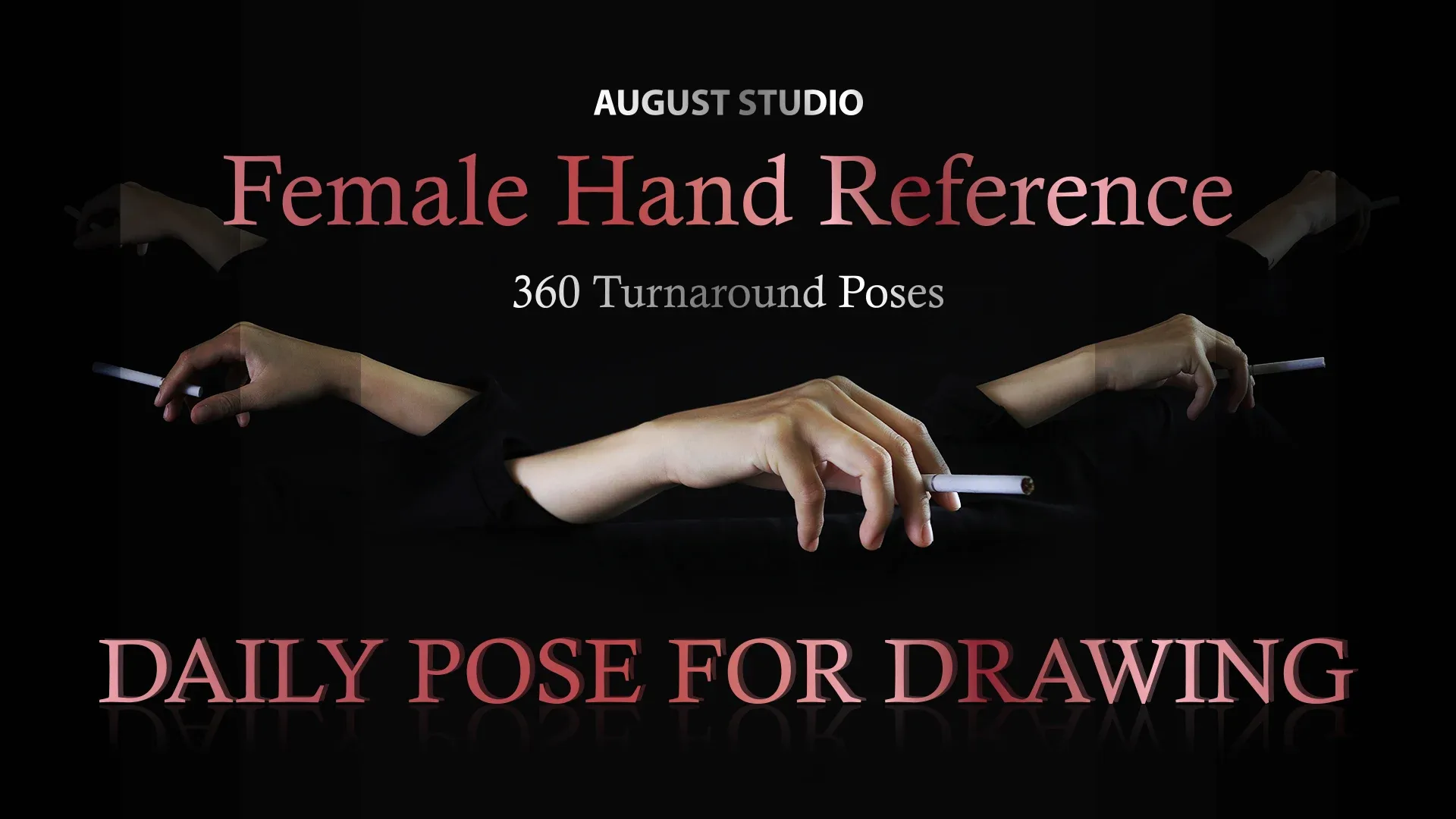 Female Hand Daily Pose For Drawing - Vol 01