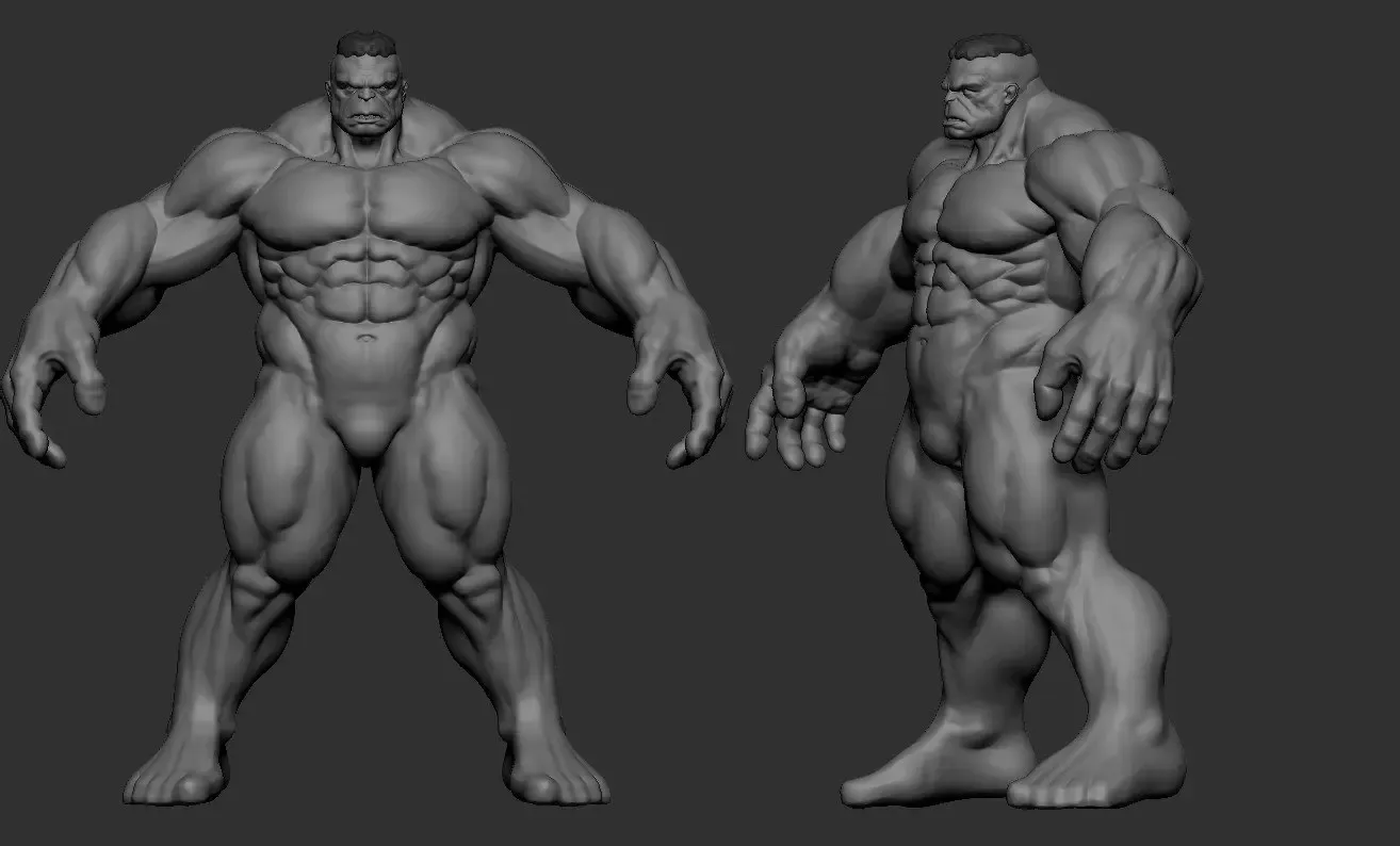 basemesh HULK ztool