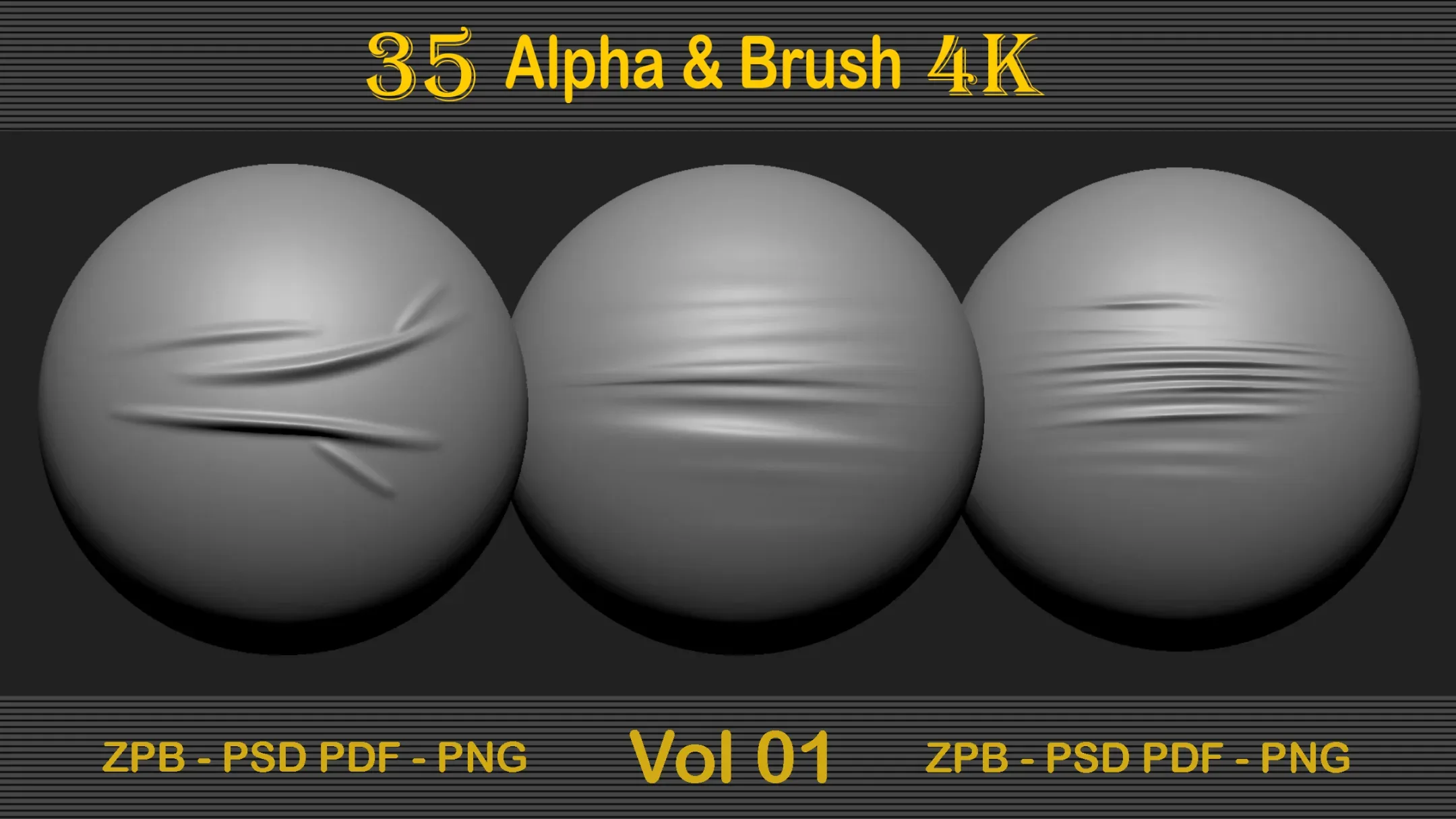 35 Wrinkle Alpha and Brush Vol 01