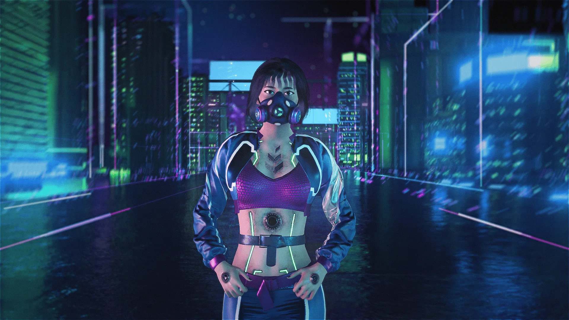 Azura Cyber Girl Constructor