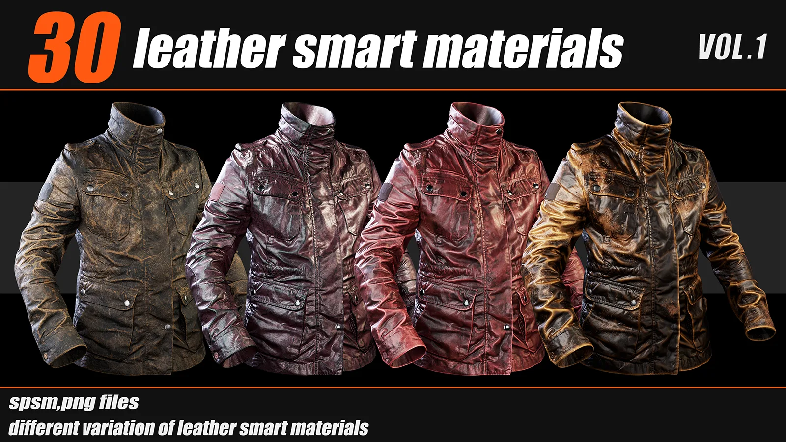 30 High Quality Leather Smart Materials_VOL01