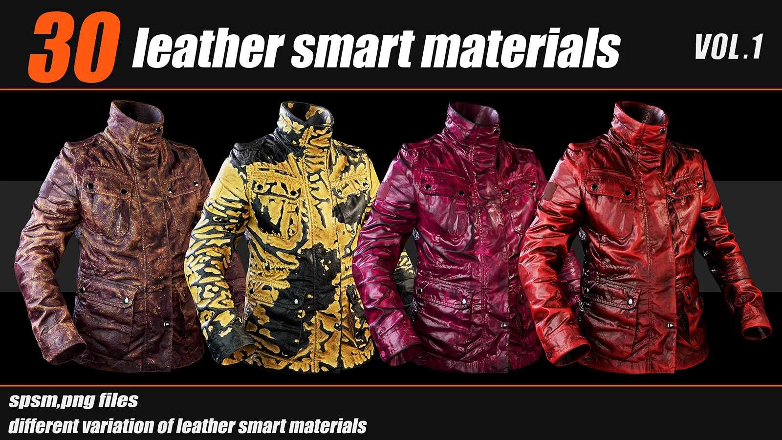 30 High Quality Leather Smart Materials_VOL01