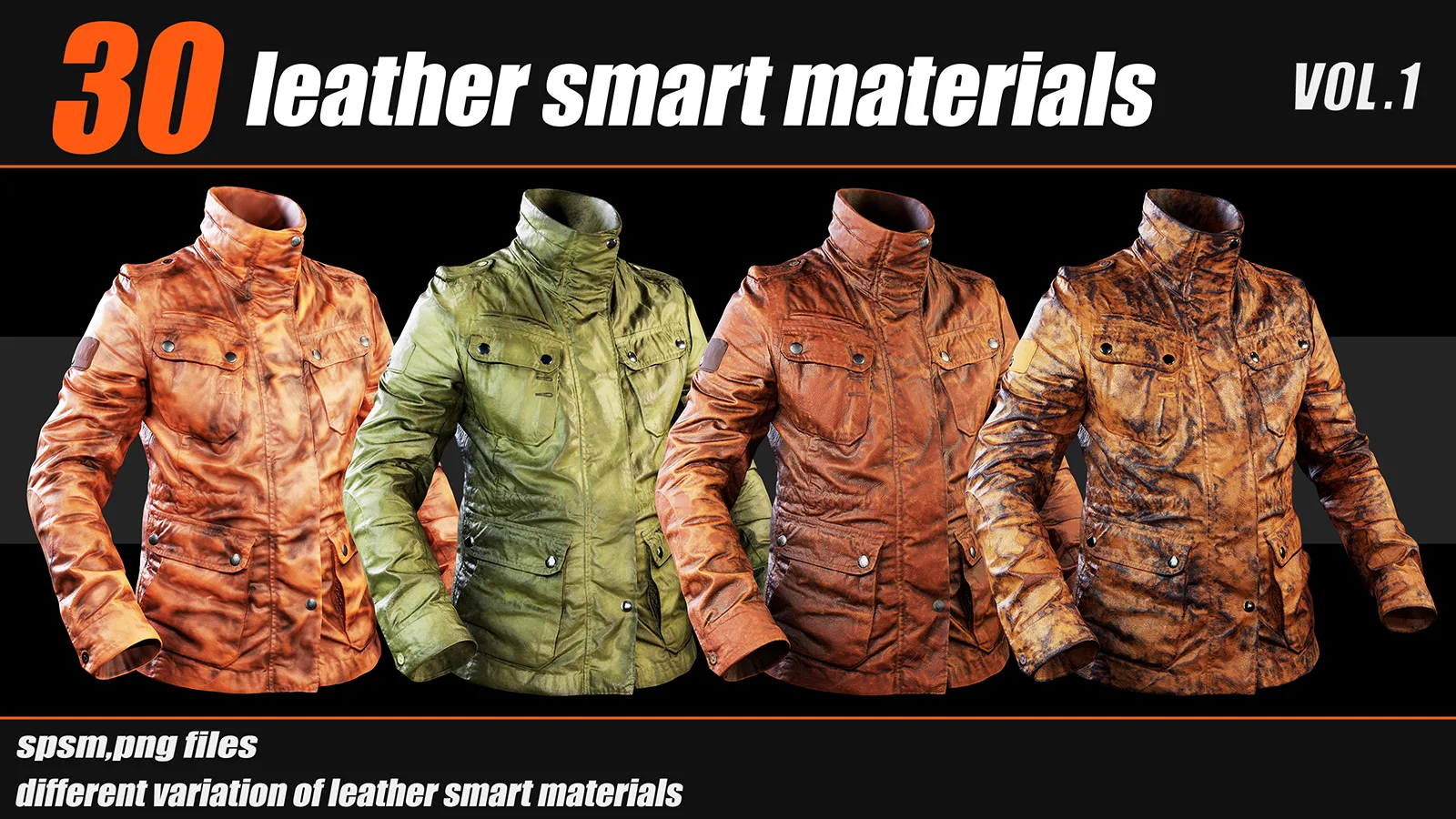 30 High Quality Leather Smart Materials_VOL01