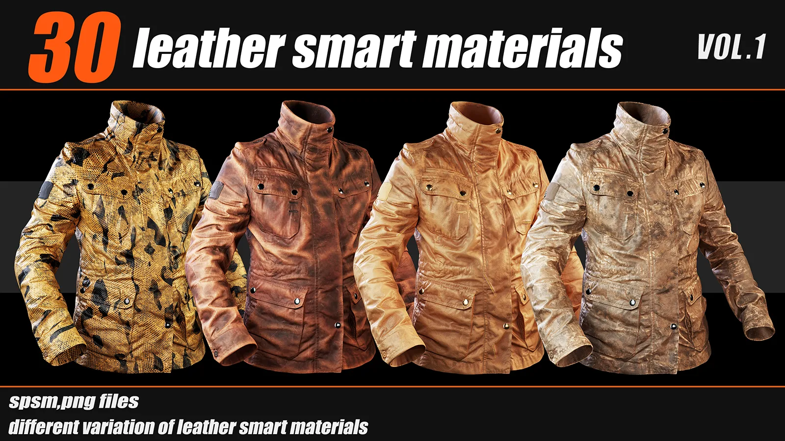 30 High Quality Leather Smart Materials_VOL01