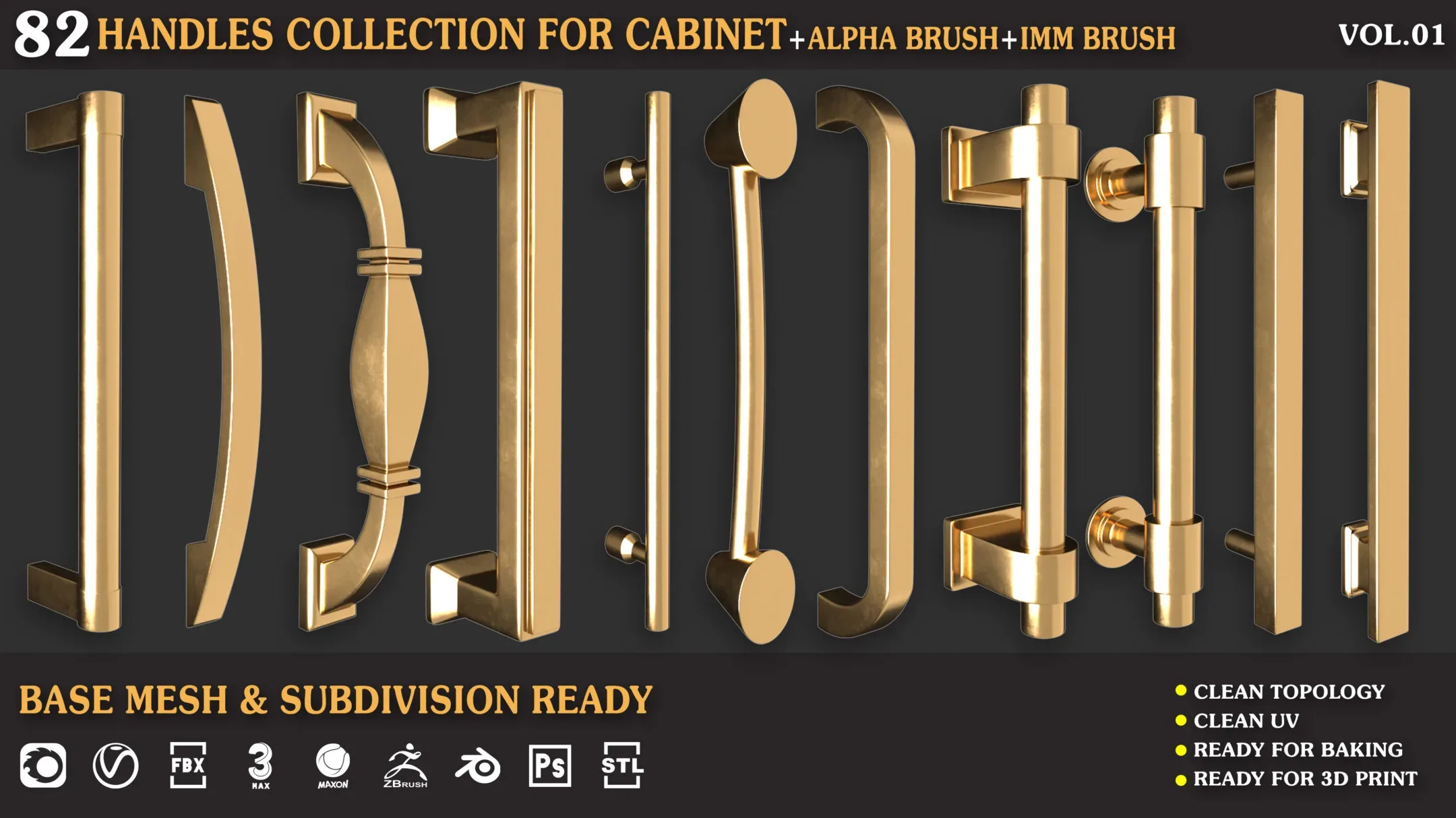 Handles_Collection_For_Cabinet_Vol_01