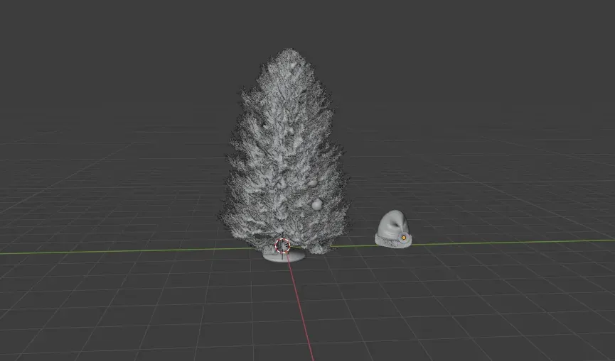 3D christmas tree