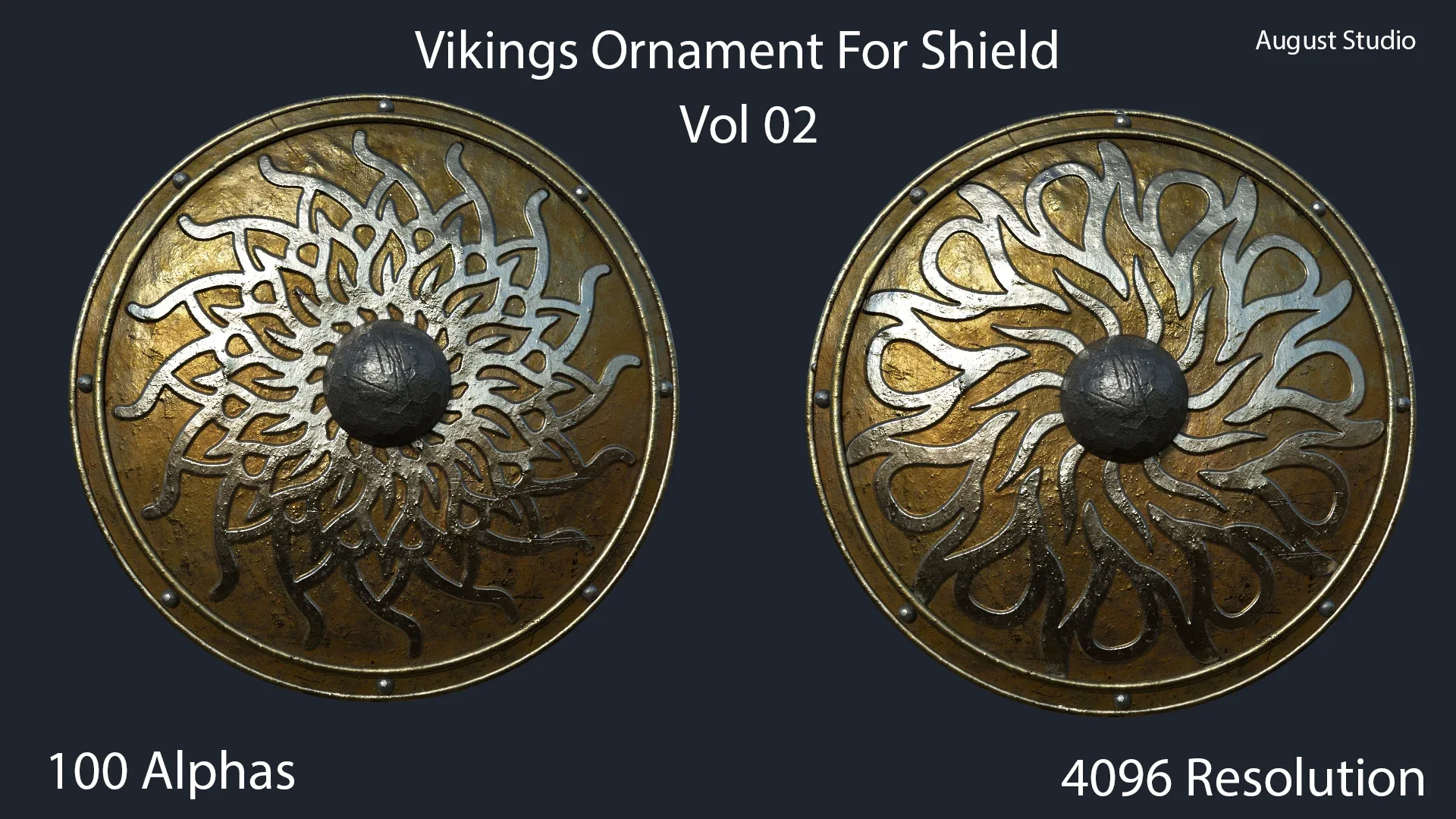 Vikings Ornament For Shield - Vol 02