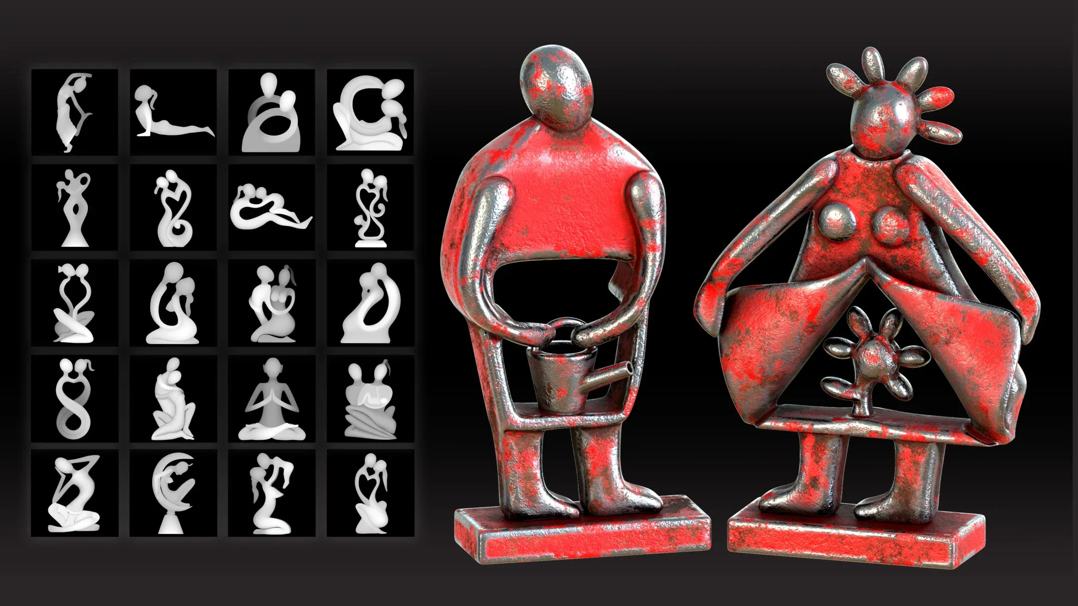 Sculpture_Anatomy_collection_Vol _01