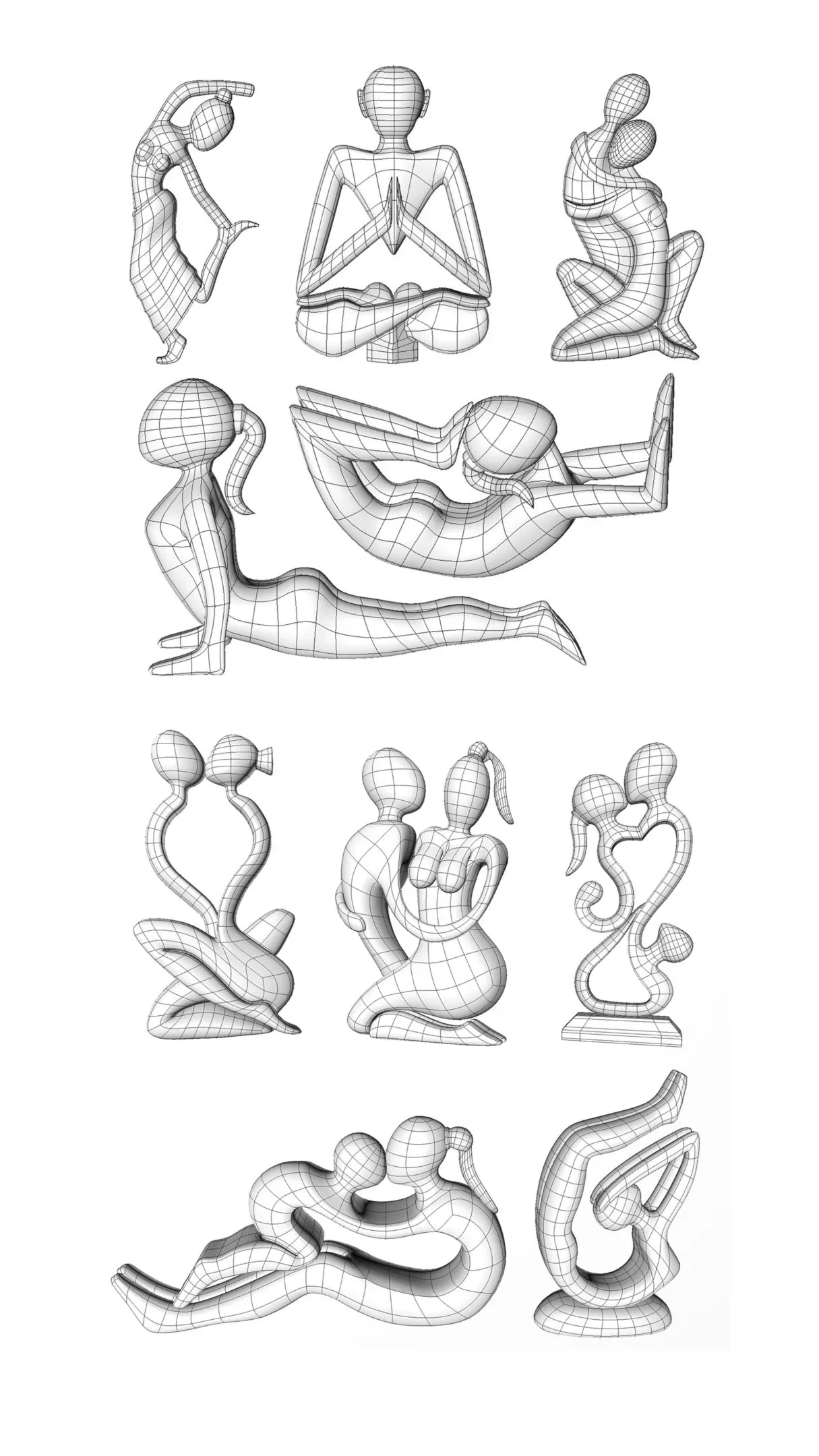 Sculpture_Anatomy_collection_Vol _01