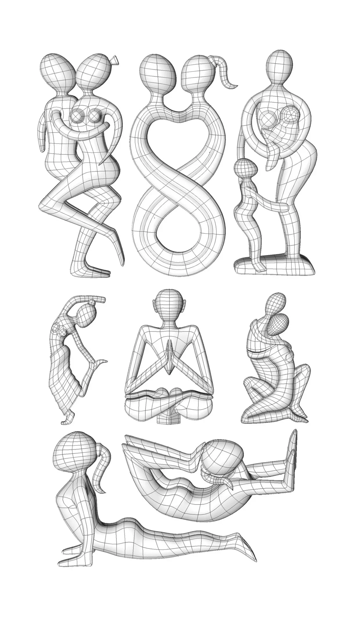 Sculpture_Anatomy_collection_Vol _01