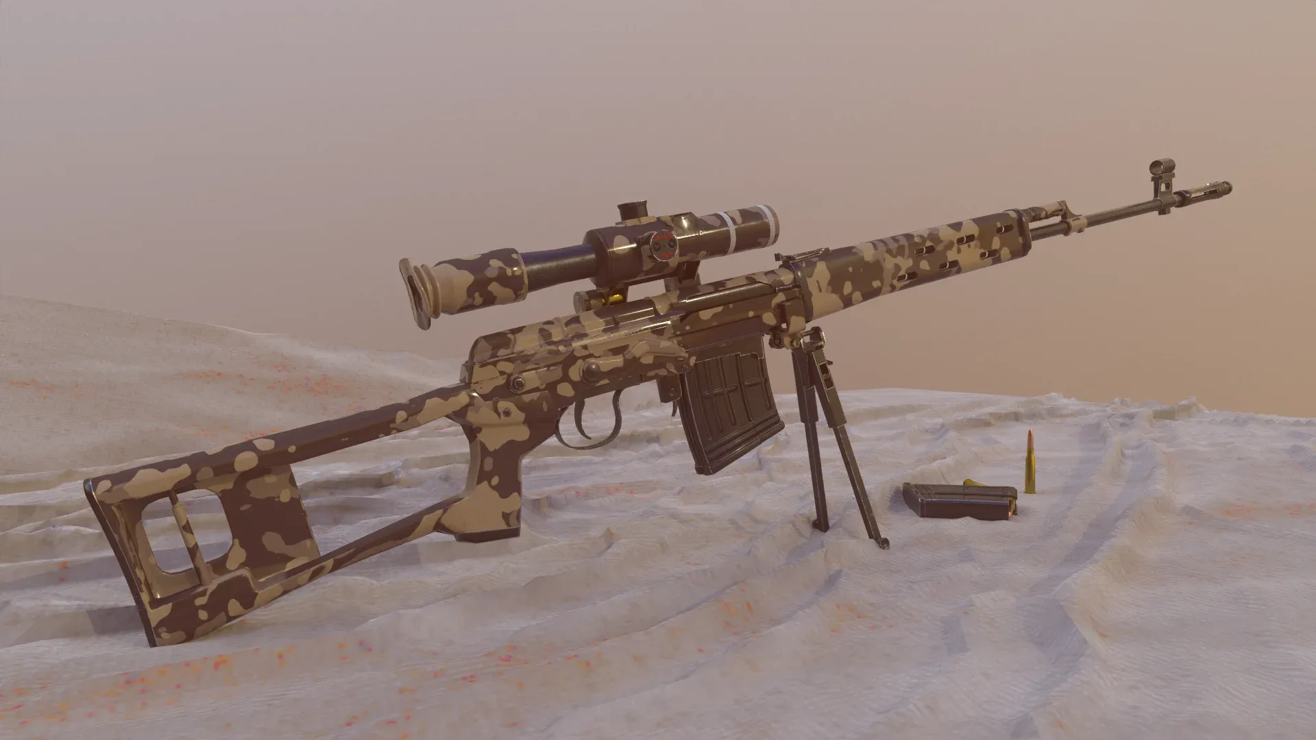 SVD Sniper Rifle Dragunov