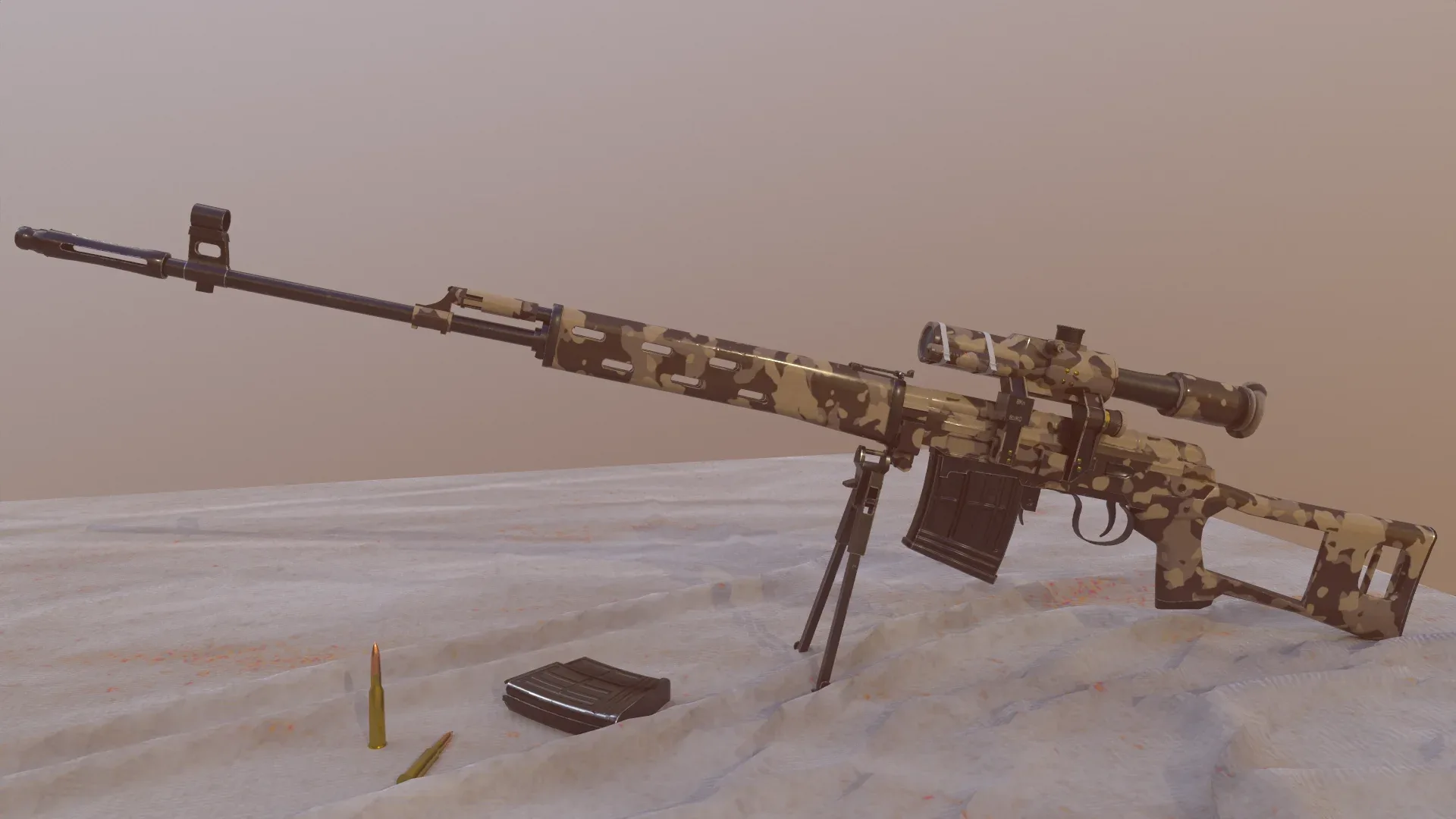 SVD Sniper Rifle Dragunov