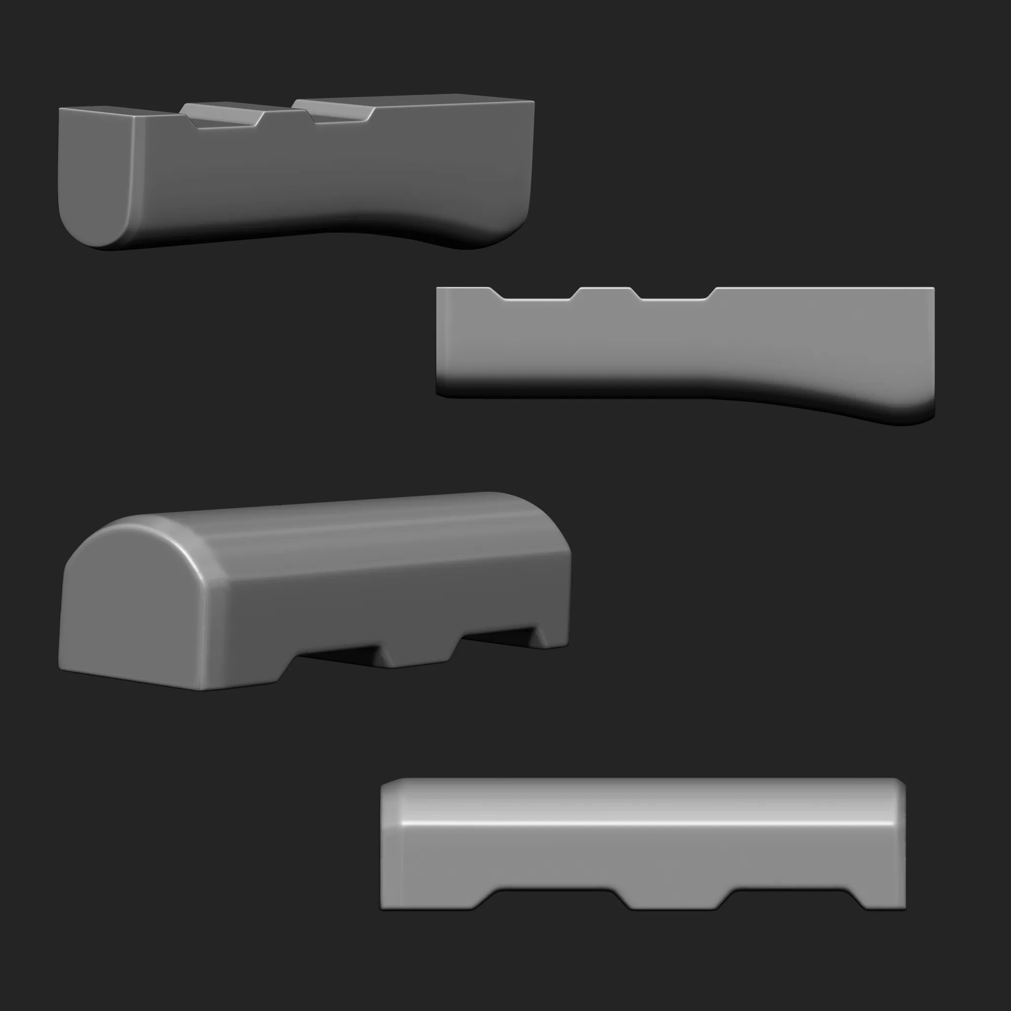Gun Parts IMM Brush Pack 33 in FlippedNormals