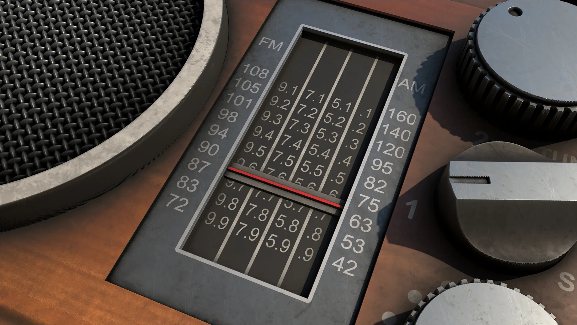 Procedural Classical Radio Material Tutorial ( Substance Designer )