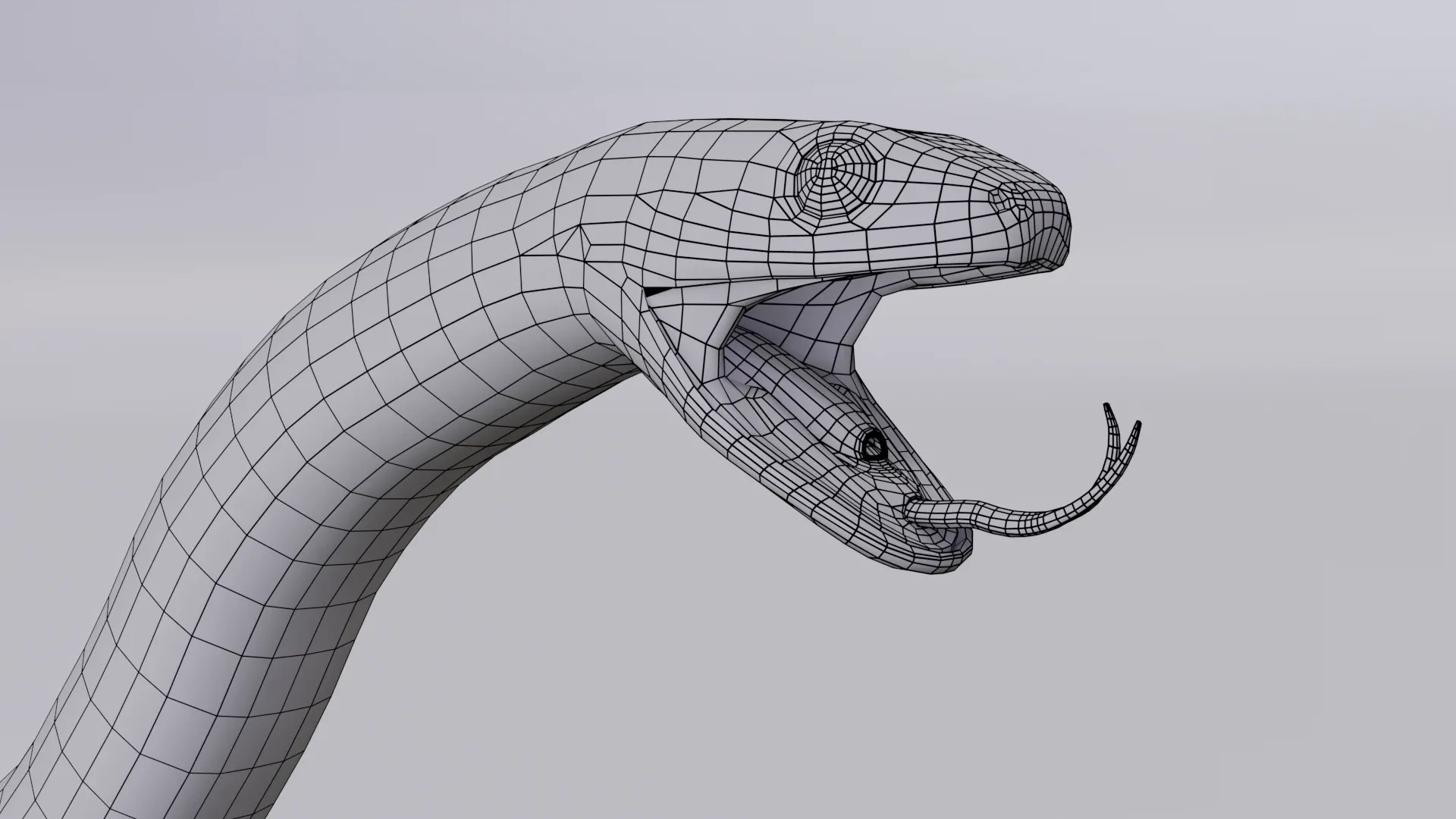 Green Snake - Animated