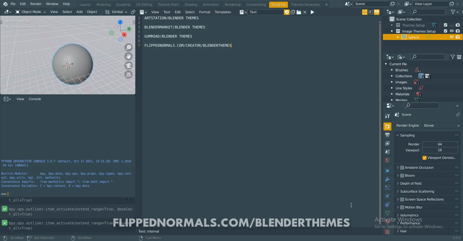 Blender Themes 0003