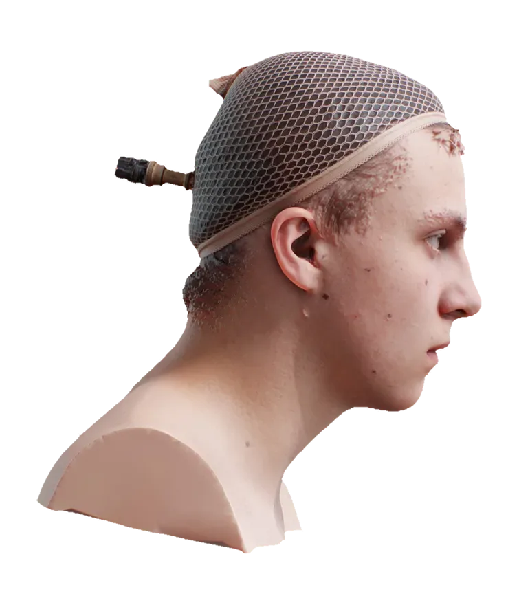 Raw Head Scan | 3D Model Brody Burks