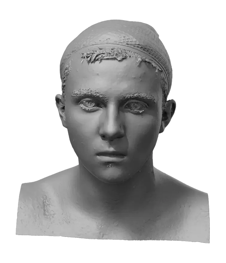 Raw Head Scan | 3D Model Brody Burks