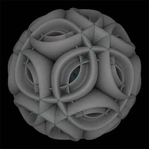 20 Geometric &amp; Parametric Shapes - Pack 1 (Single Material)