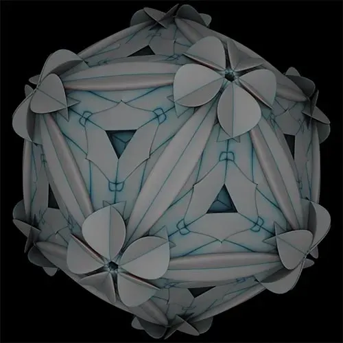 20 Geometric &amp; Parametric Shapes - Pack 1 (Single Material)