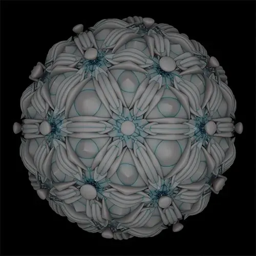20 Geometric &amp; Parametric Shapes - Pack 1 (Single Material)
