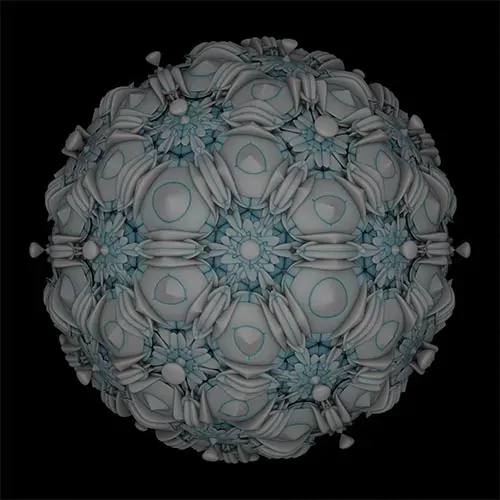 20 Geometric &amp; Parametric Shapes - Pack 1 (Single Material)