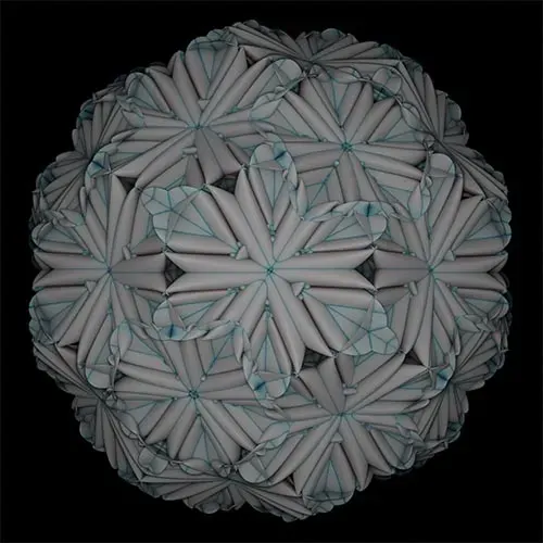 20 Geometric &amp; Parametric Shapes - Pack 1 (Single Material)