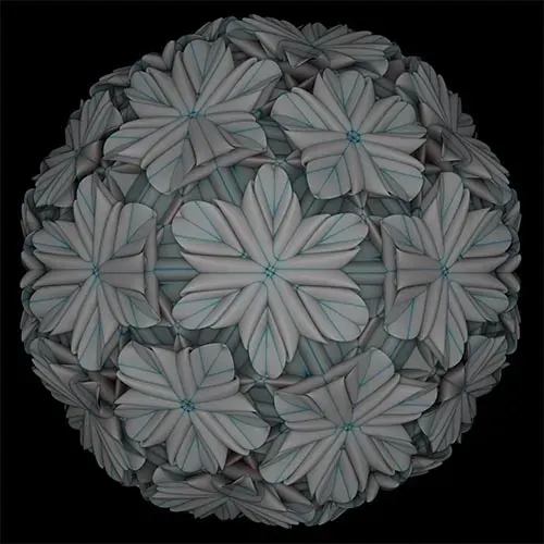 20 Geometric &amp; Parametric Shapes - Pack 1 (Single Material)