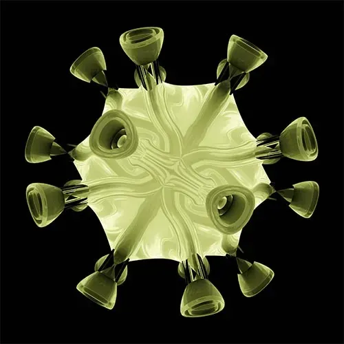 20 Geometric &amp; Parametric Shapes - Pack 1(With Glowing Materials)