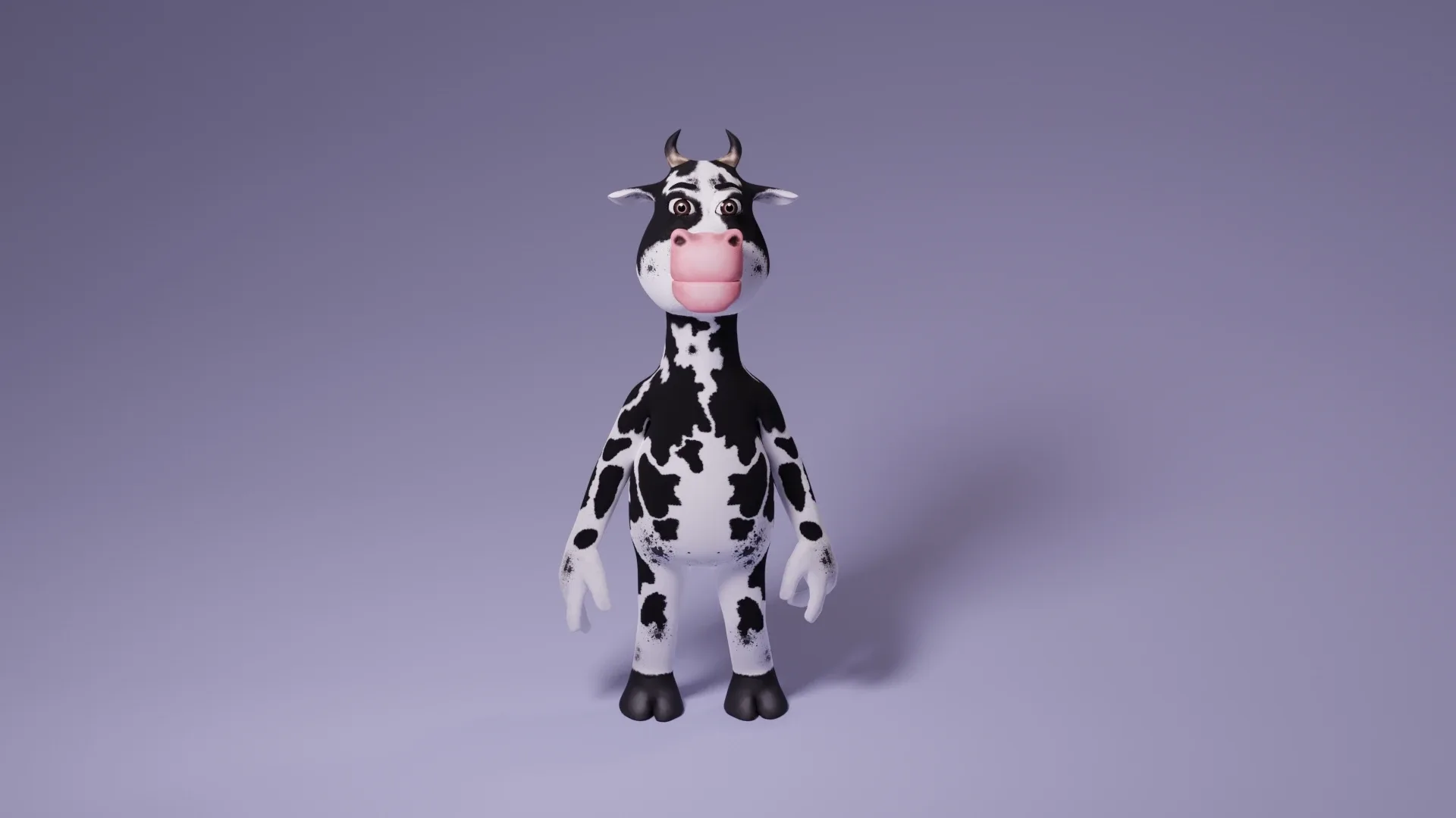 Toon Humanoid Cow