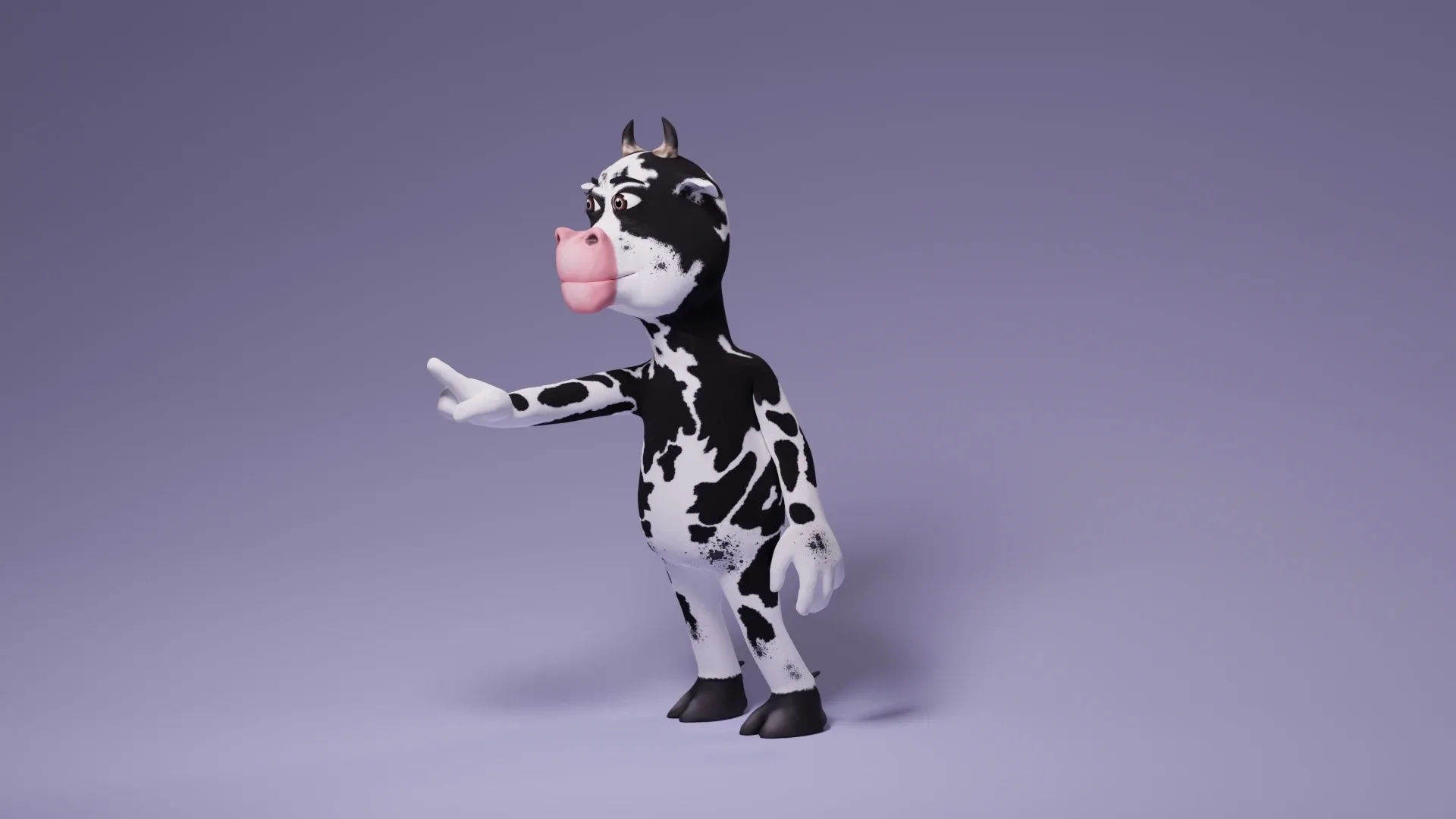 Toon Humanoid Cow