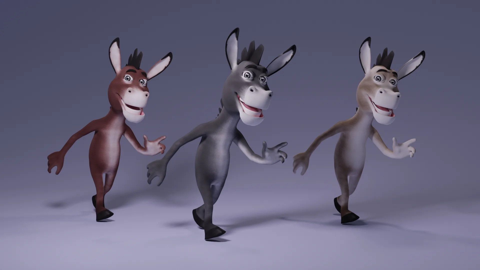 Toon Humanoid Donkey