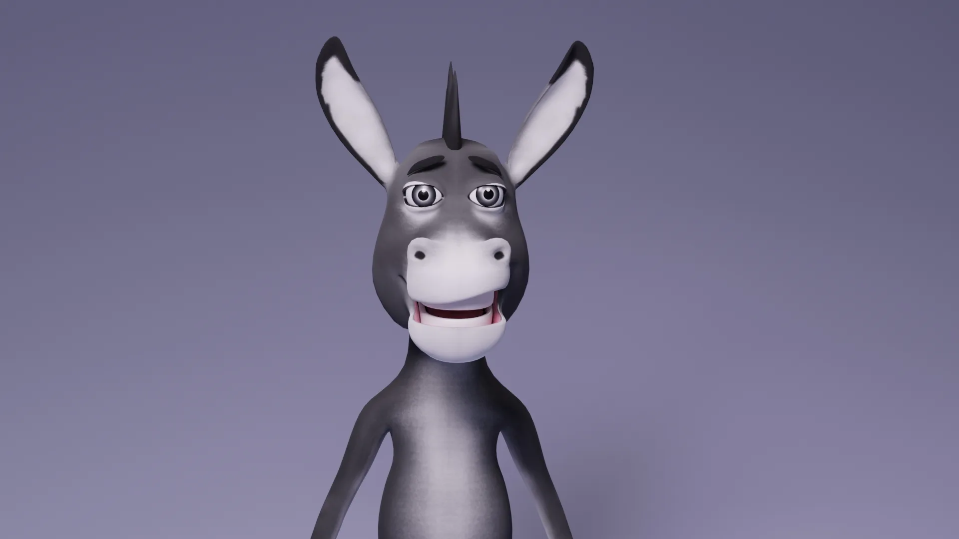 Toon Humanoid Donkey