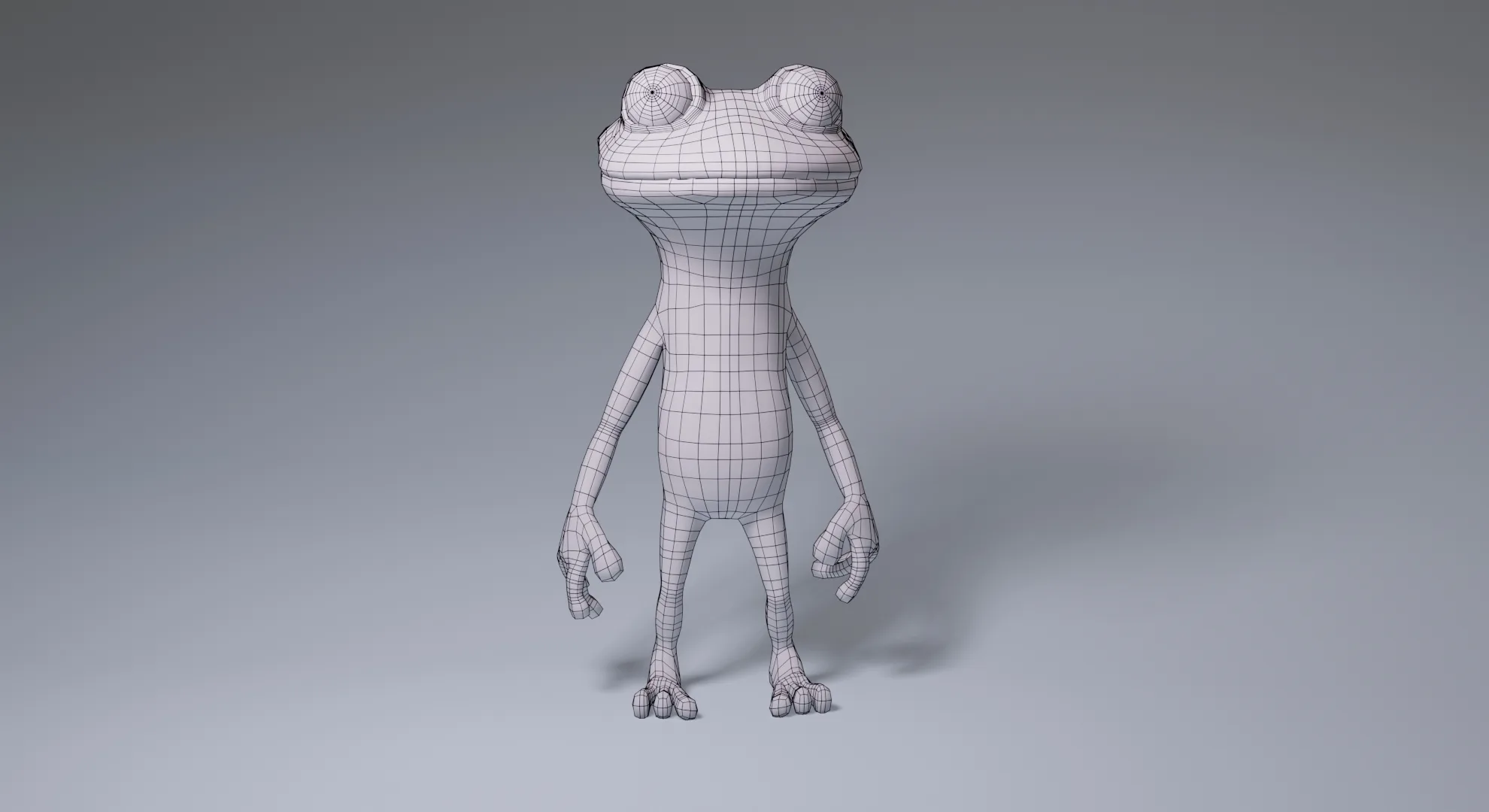 Toon Humanoid Frog