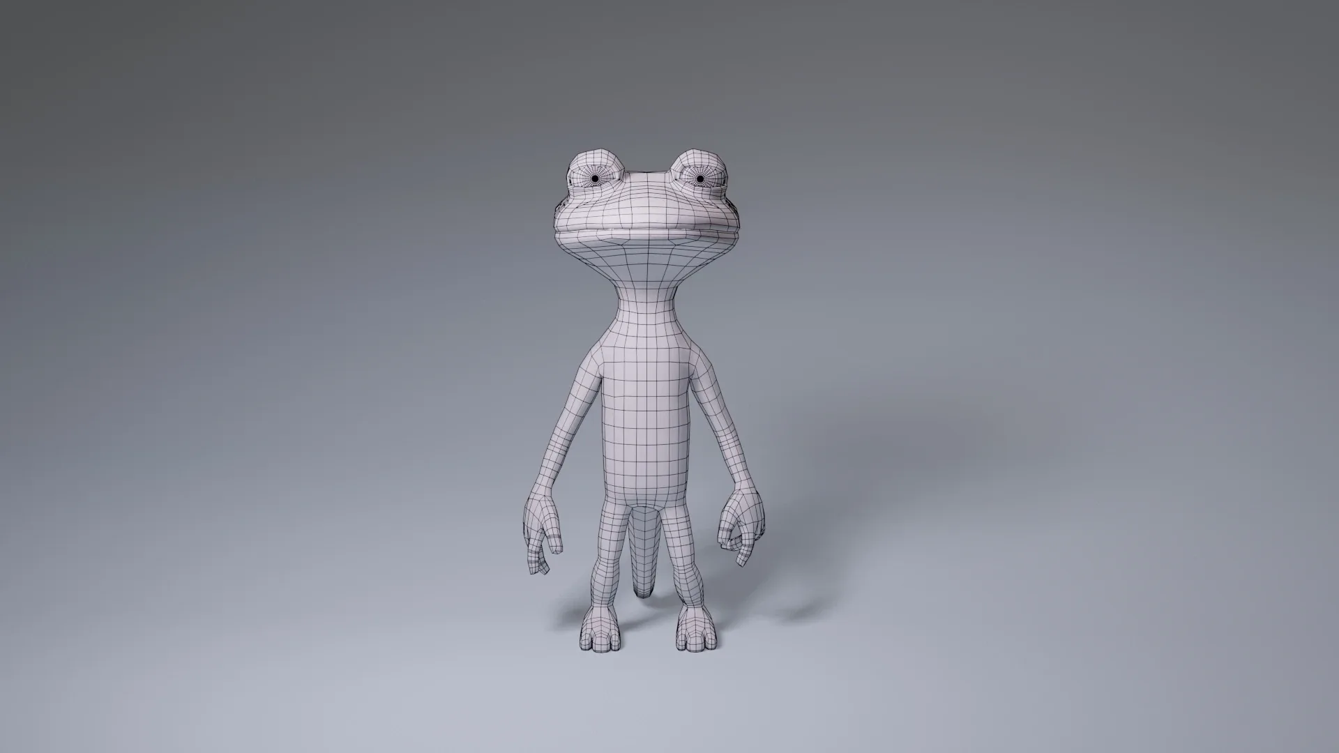 Toon Humanoid Lizard