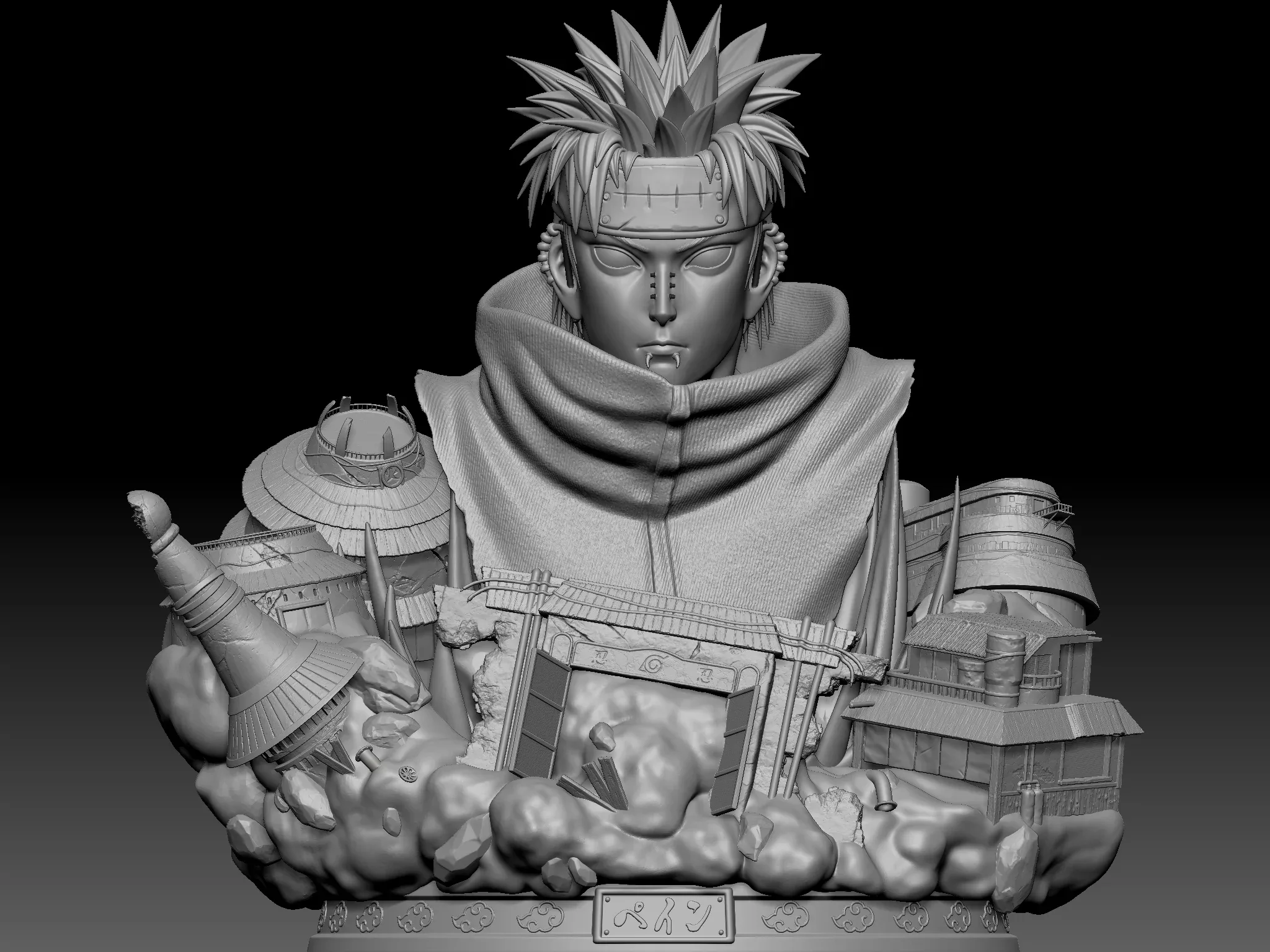 Pain Bust - 3D print ready