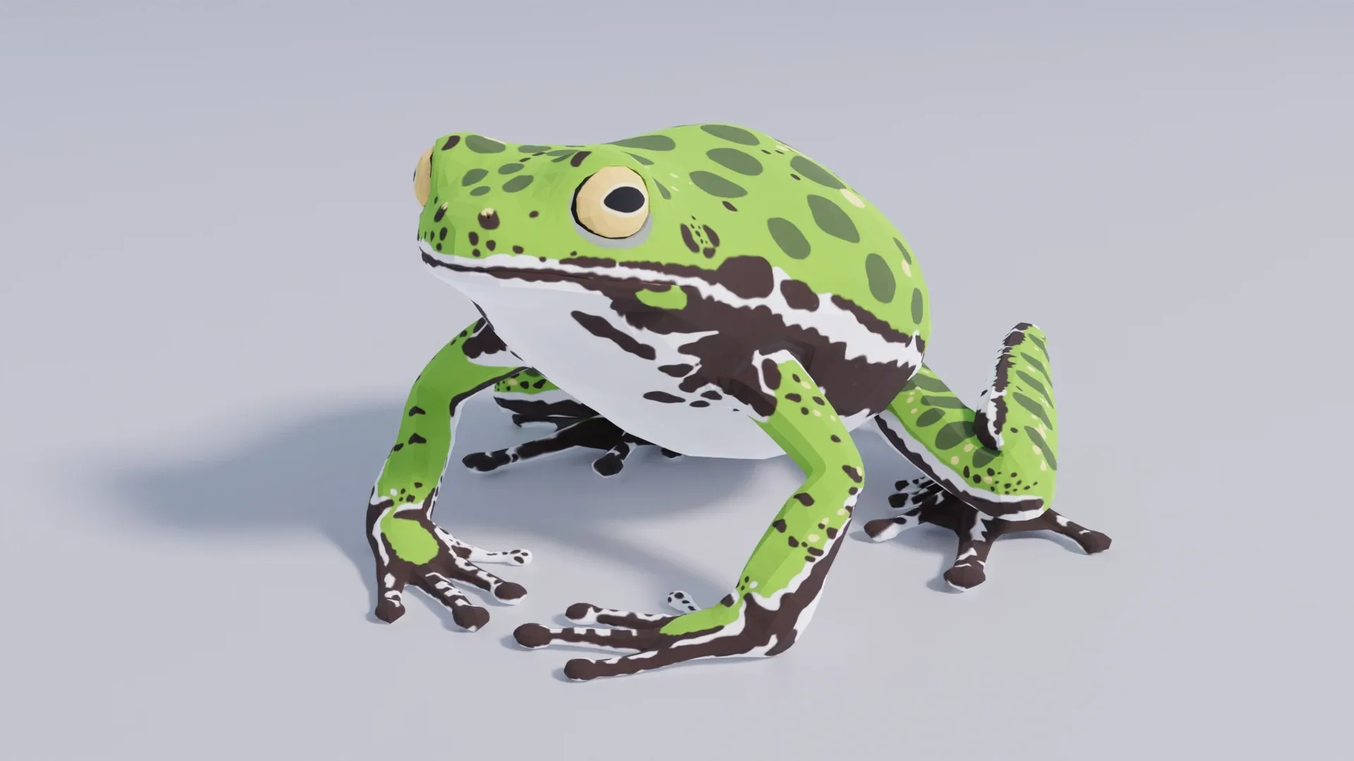 Barking Tree Frog - Animated