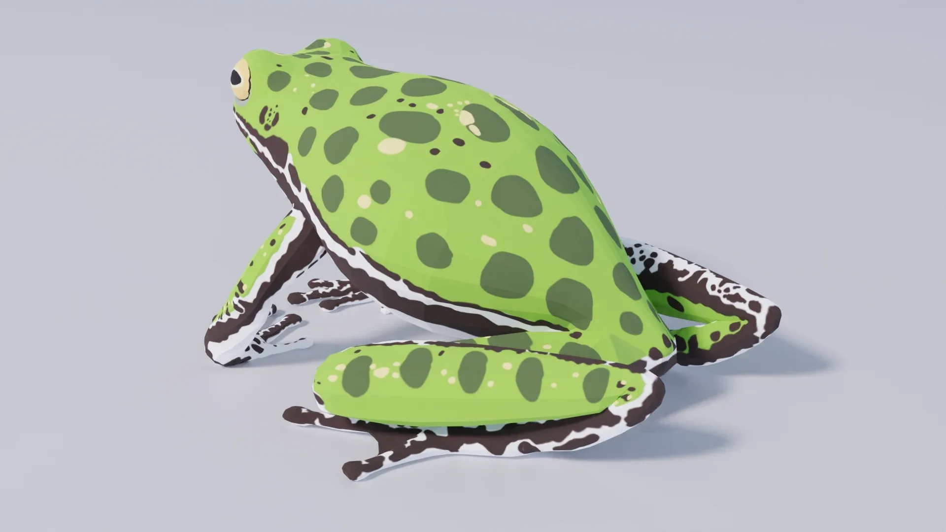 Barking Tree Frog - Animated