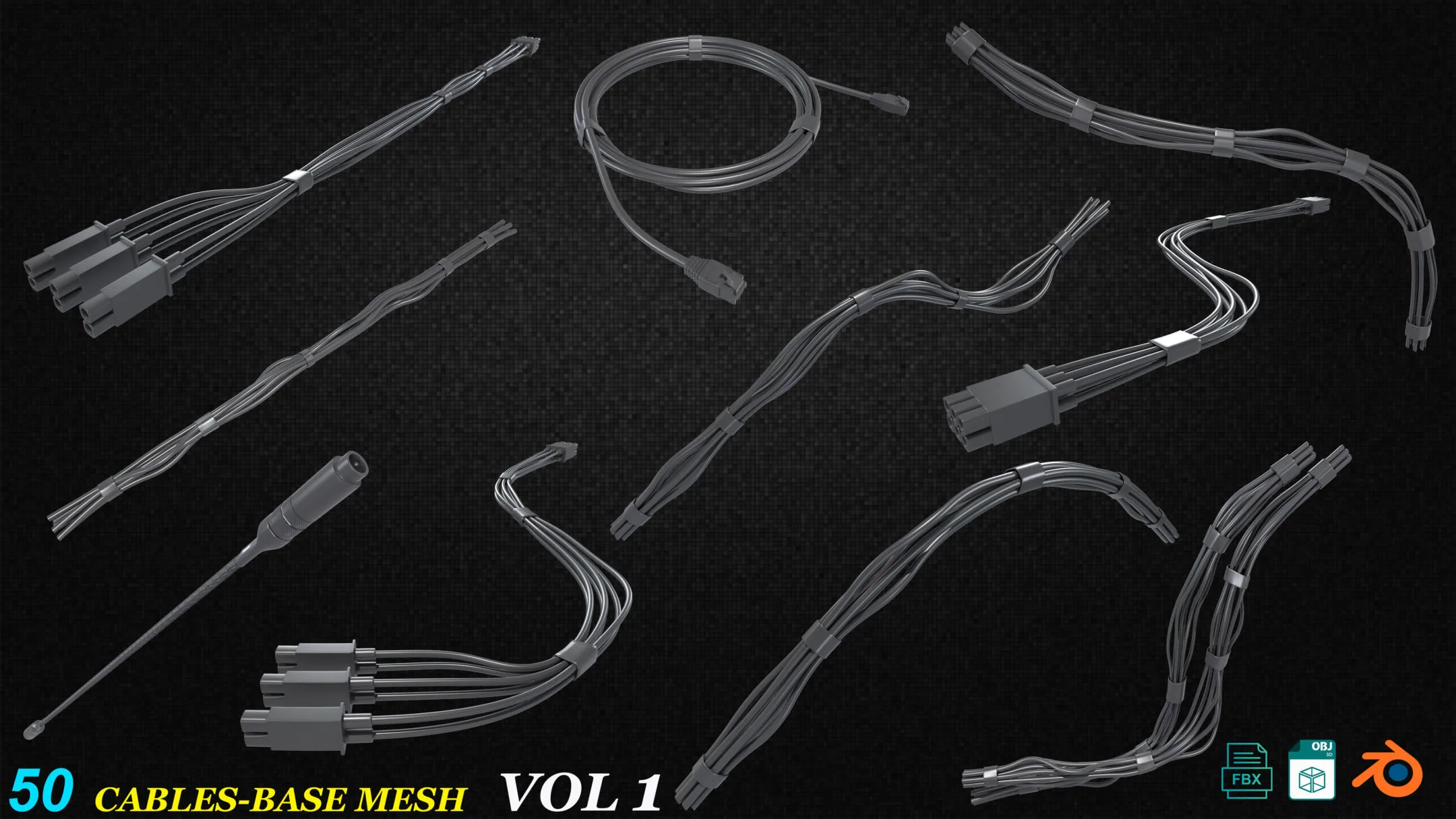 50 Cables_Base Mesh_vol1