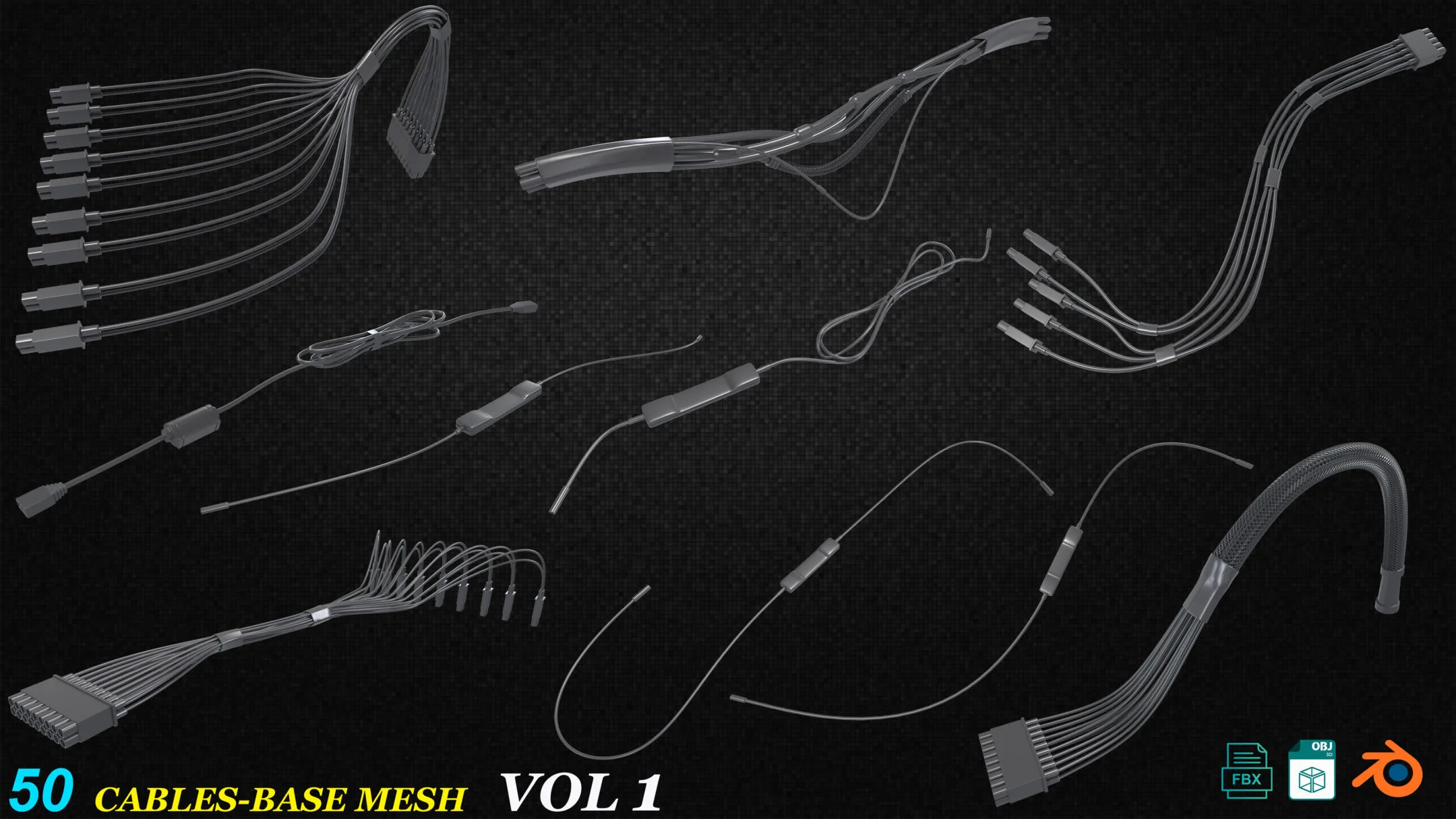 50 Cables_Base Mesh_vol1