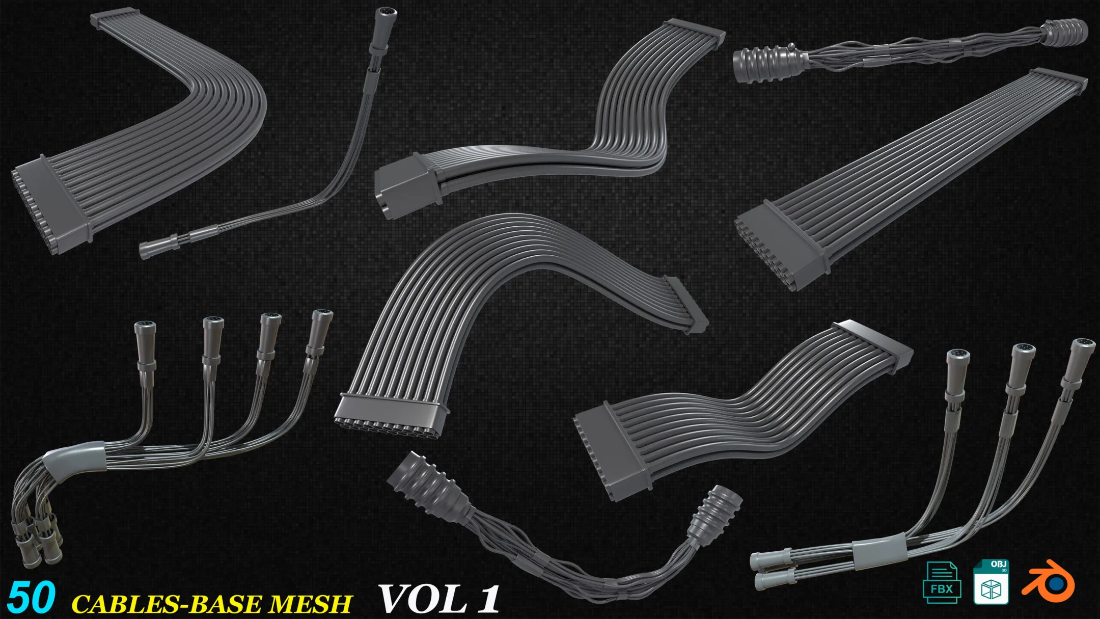 50 Cables_Base Mesh_vol1